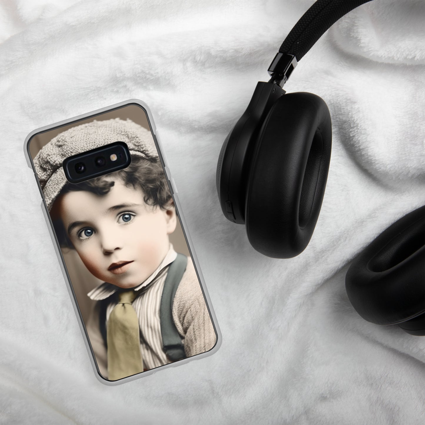 Samsung® Case / Clear Edition / Portrait Charles 'Charlie' Spencer III