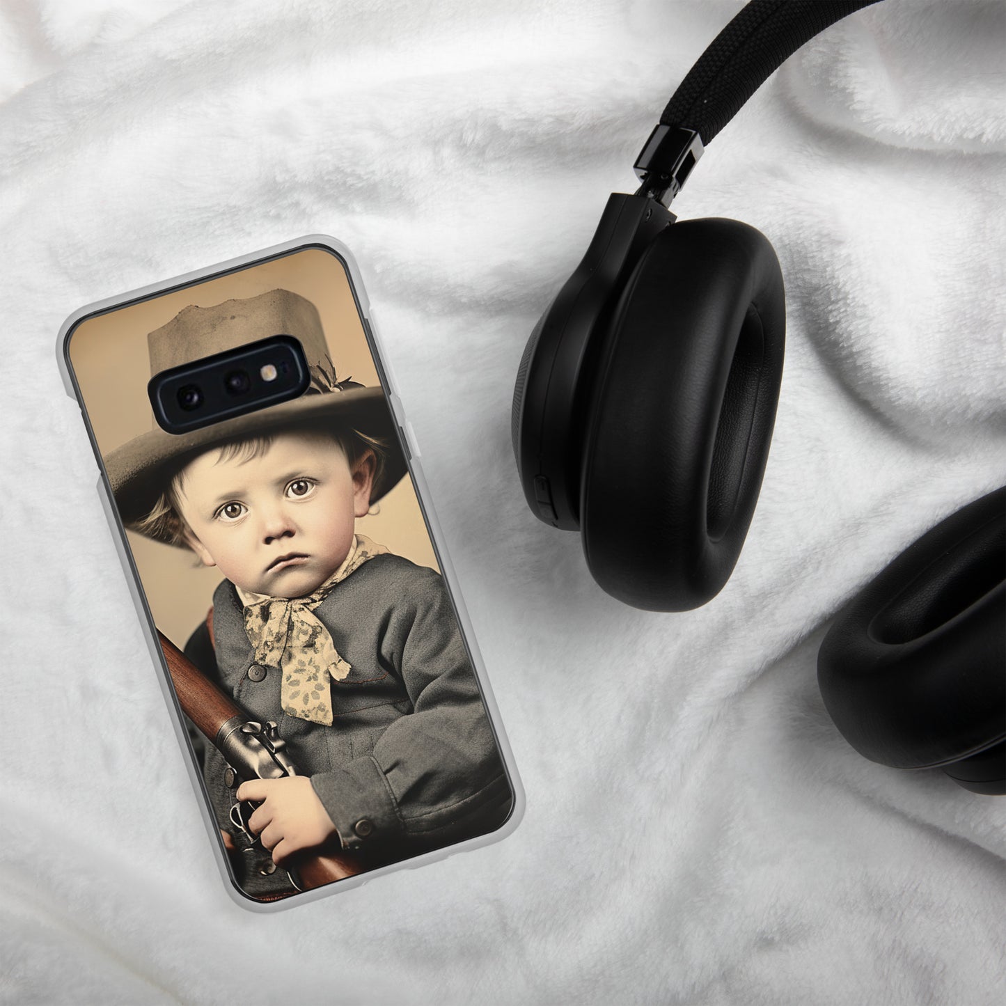 Samsung® Case / Clear Edition / Portrait William 'Billy' Henry III