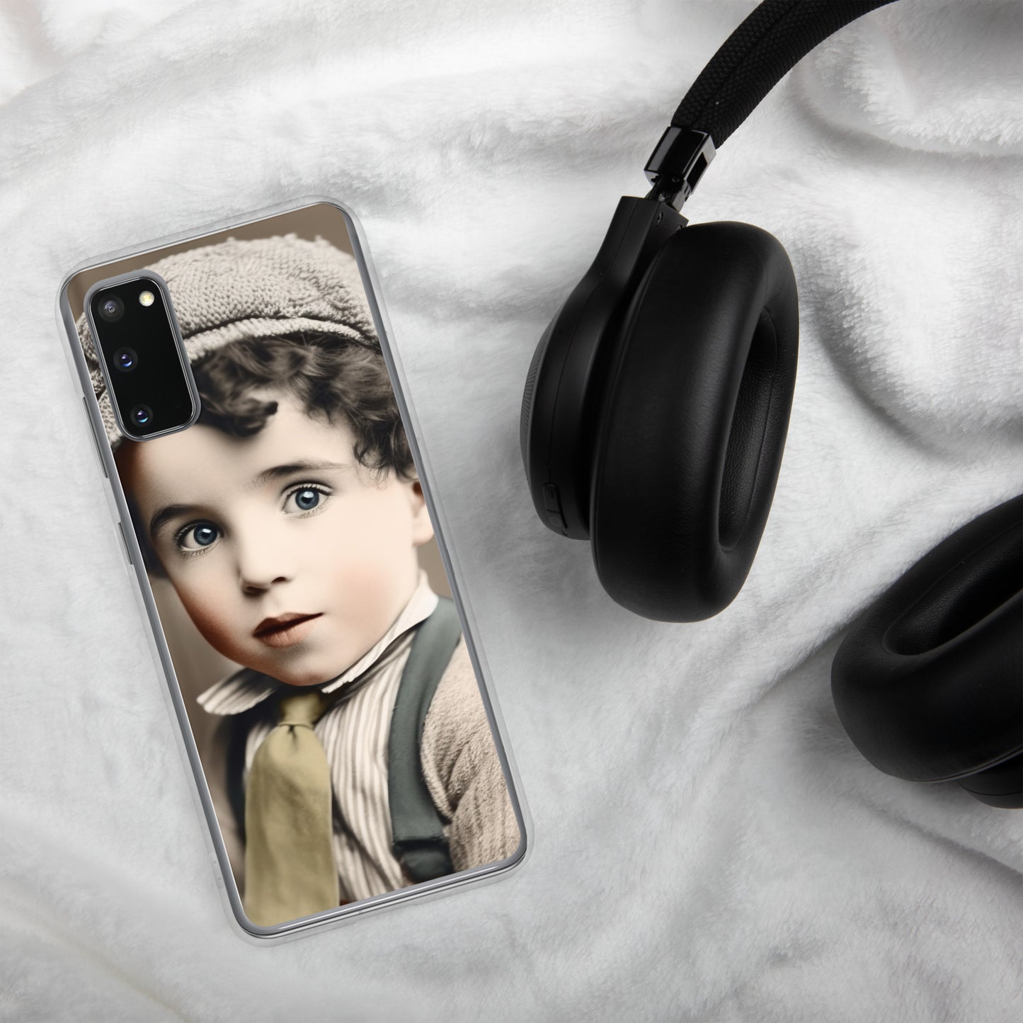 Samsung® Case / Clear Edition / Portrait Charles 'Charlie' Spencer III