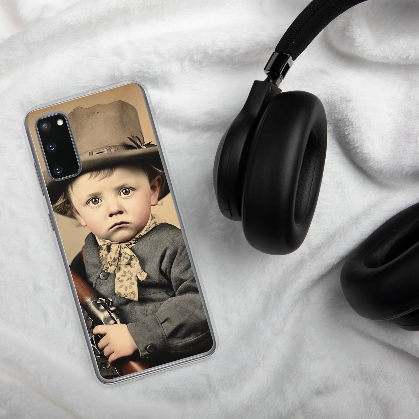 Samsung® Case / Clear Edition / Portrait William 'Billy' Henry III