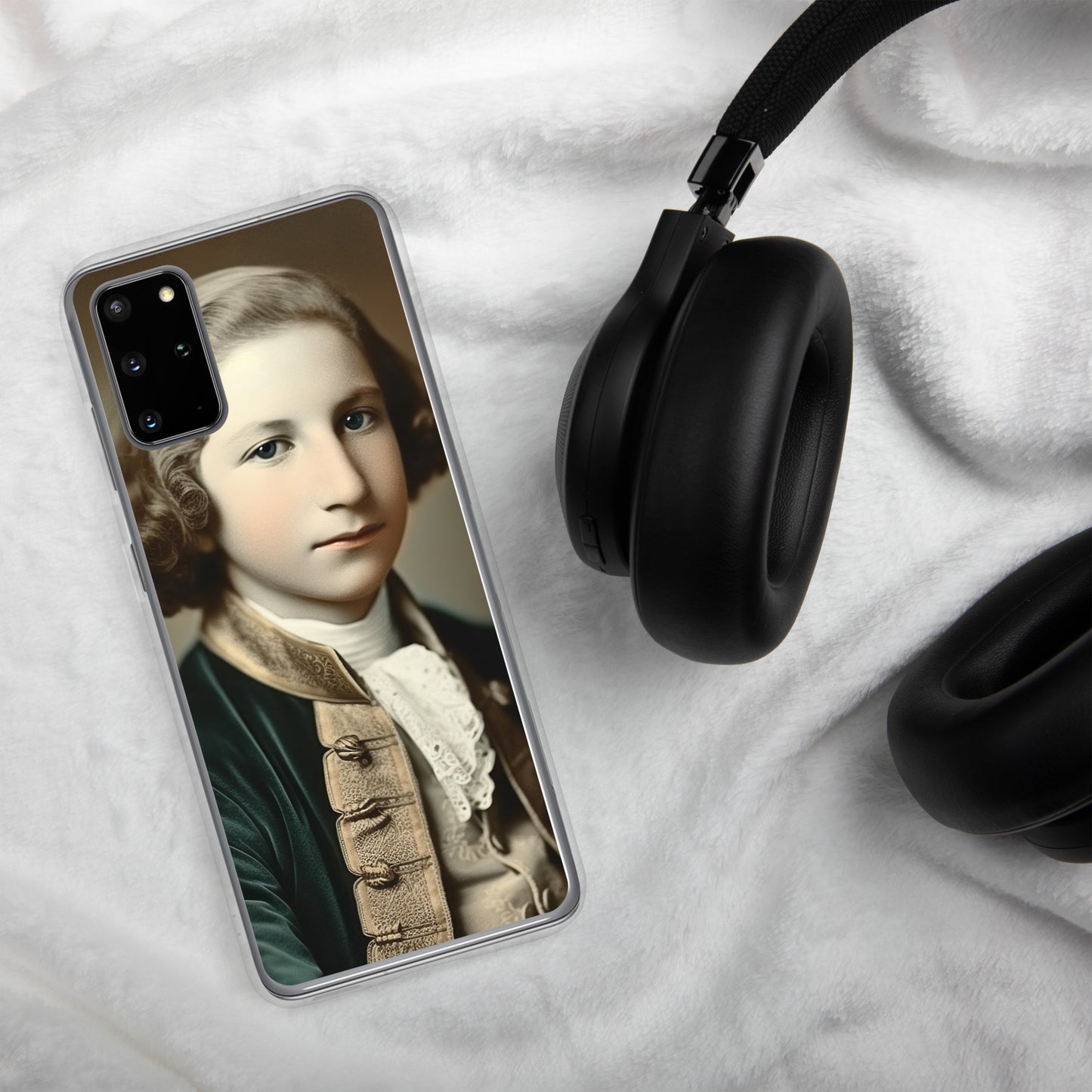 Samsung® Case / Clear Edition / Portrait George Augustine I