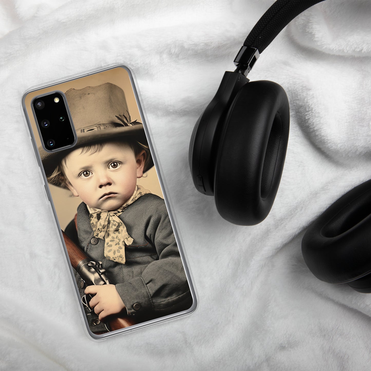 Samsung® Case / Clear Edition / Portrait William 'Billy' Henry III