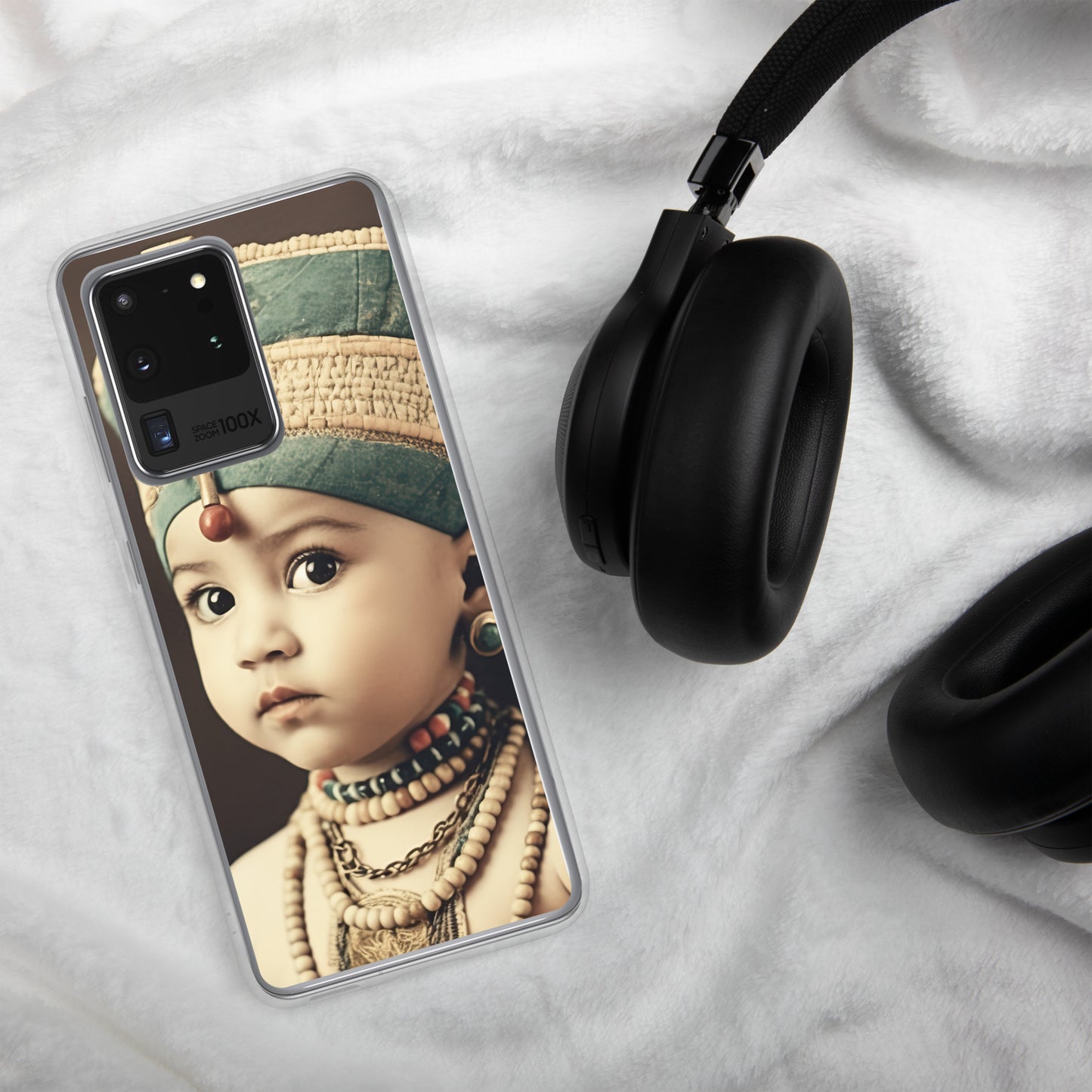 Samsung® Case / Clear Edition / Portrait Nefertiti Neferneferuaten I