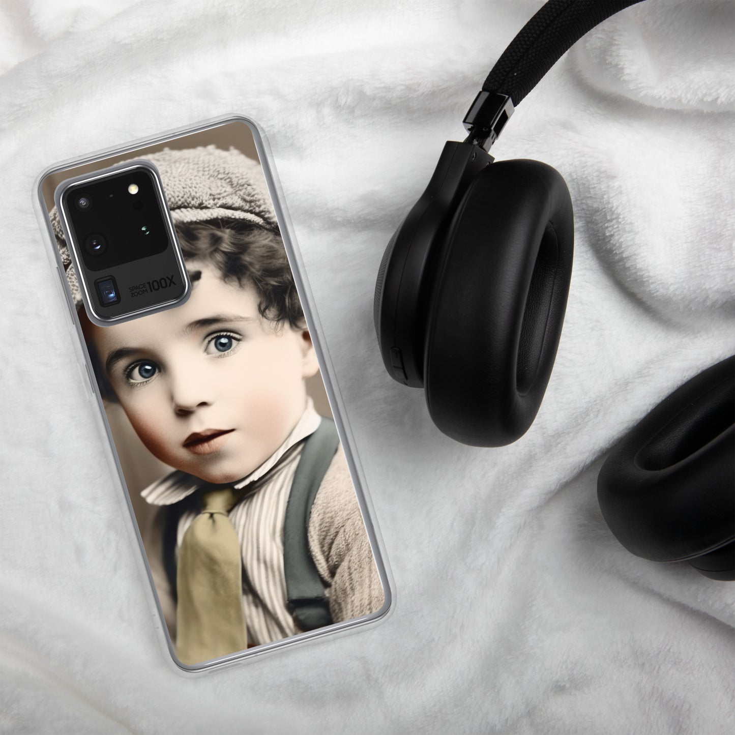 Samsung® Case / Clear Edition / Portrait Charles 'Charlie' Spencer III