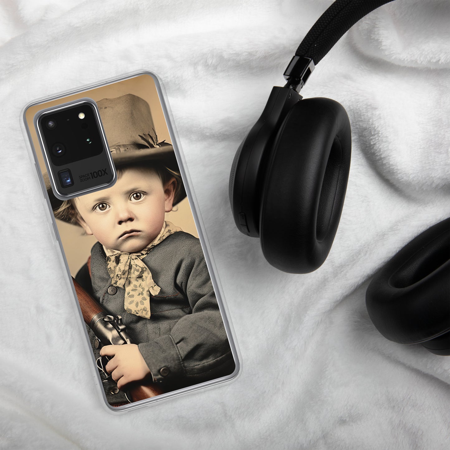 Samsung® Case / Clear Edition / Portrait William 'Billy' Henry III