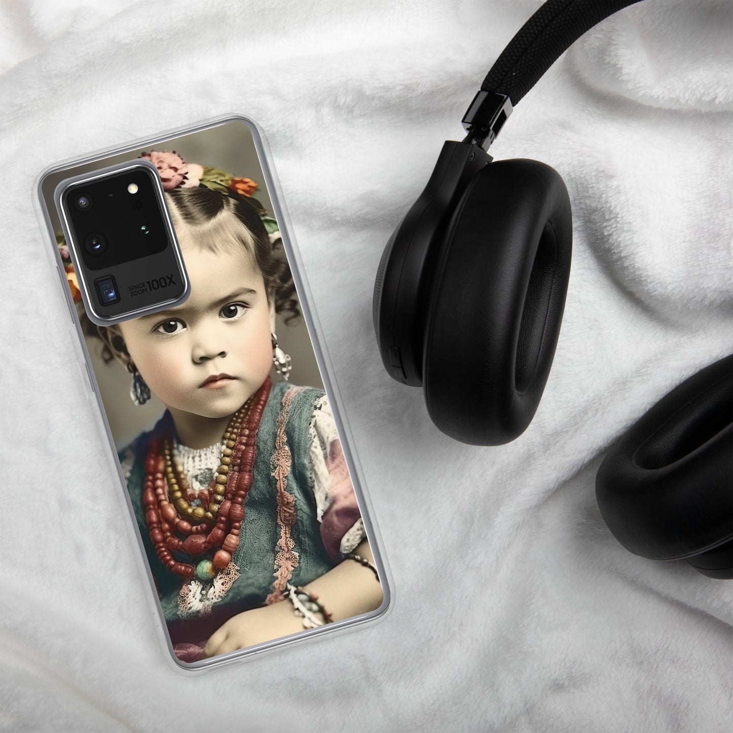 Samsung® Case / Clear Edition / Portrait Magdalena Frida VIII