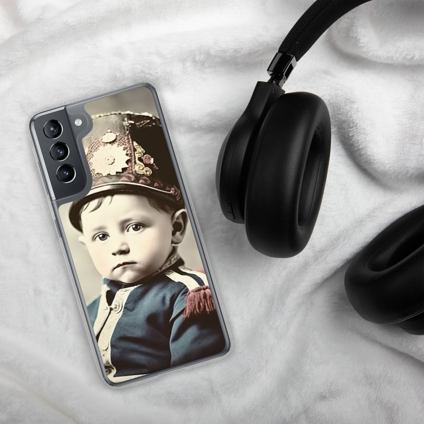 Samsung® Case / Clear Edition / Portrait Napoleon Carlo III