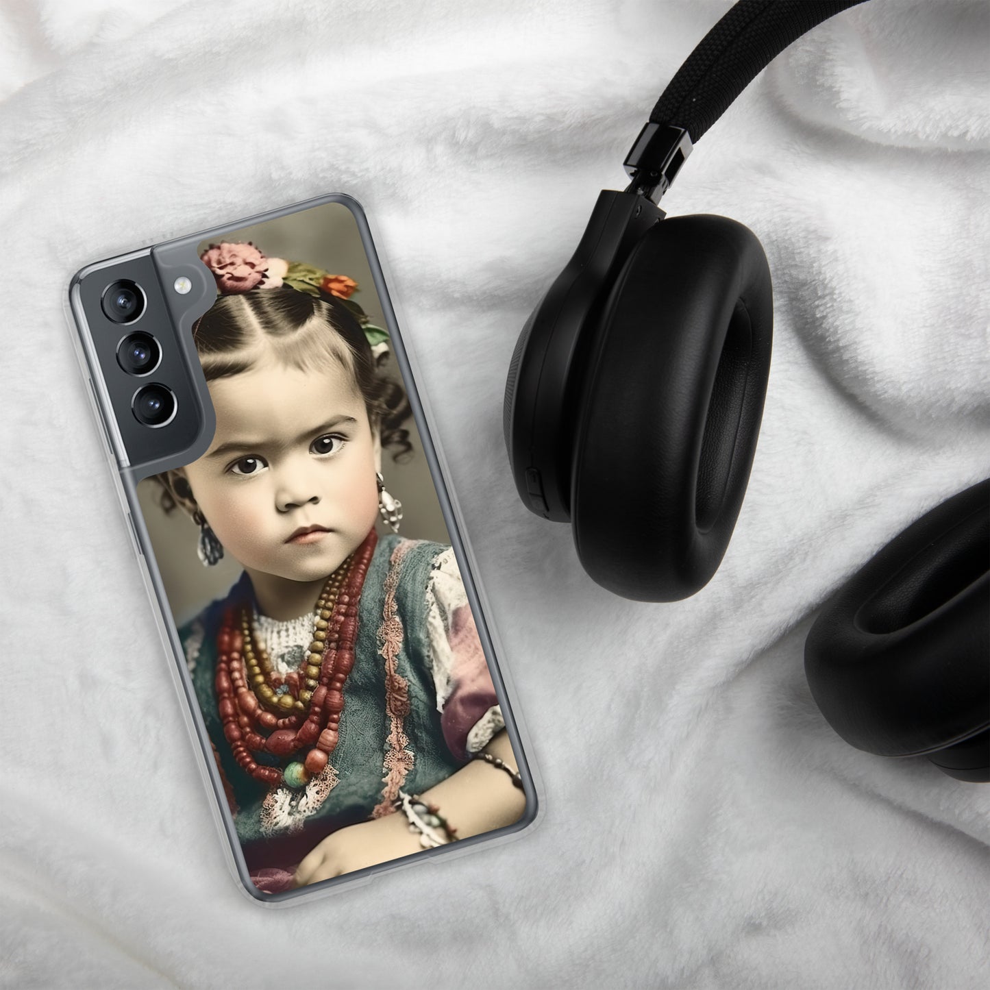 Samsung® Case / Clear Edition / Portrait Magdalena Frida VIII