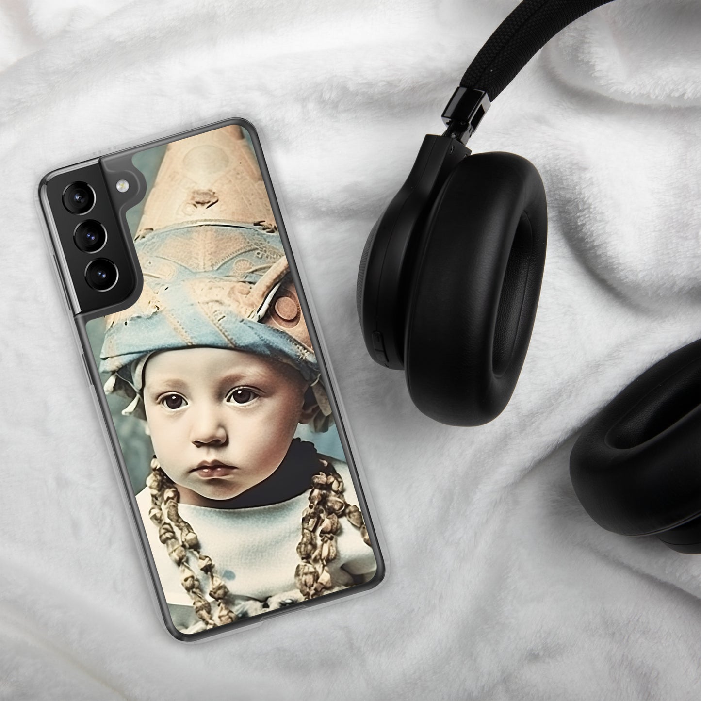 Samsung® Case / Clear Edition / Portrait Akhenaten Amenhotep II