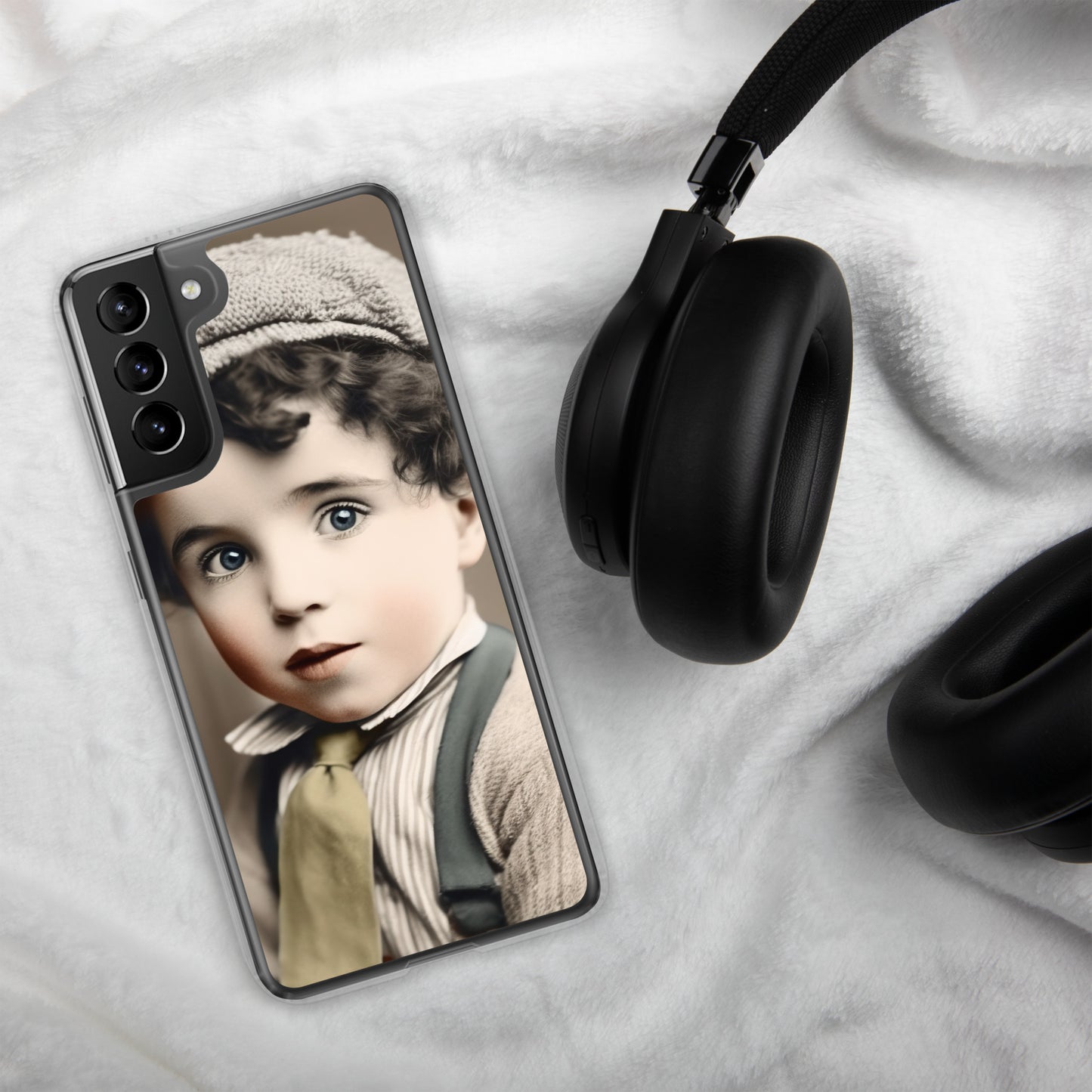 Samsung® Case / Clear Edition / Portrait Charles 'Charlie' Spencer III