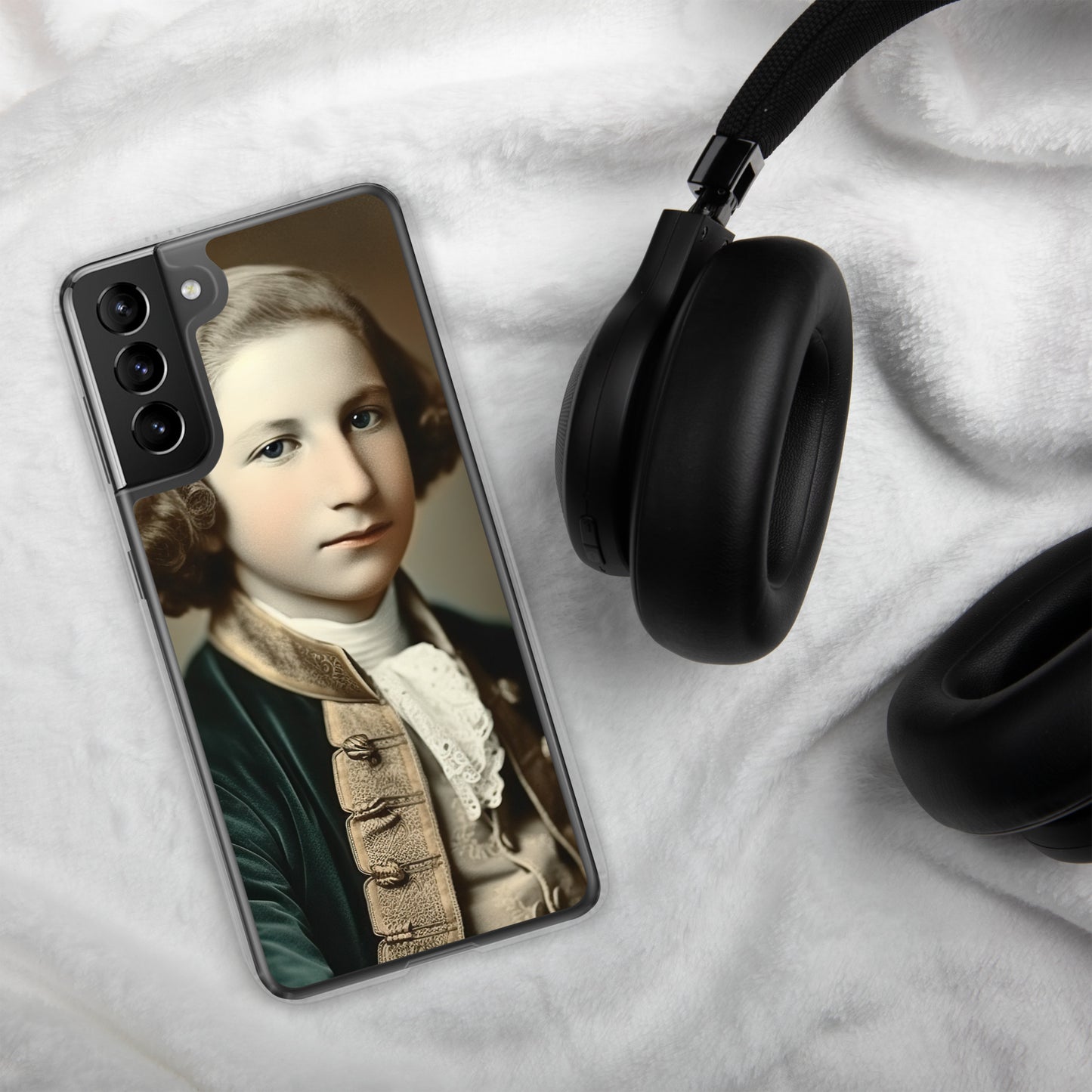 Samsung® Case / Clear Edition / Portrait George Augustine I