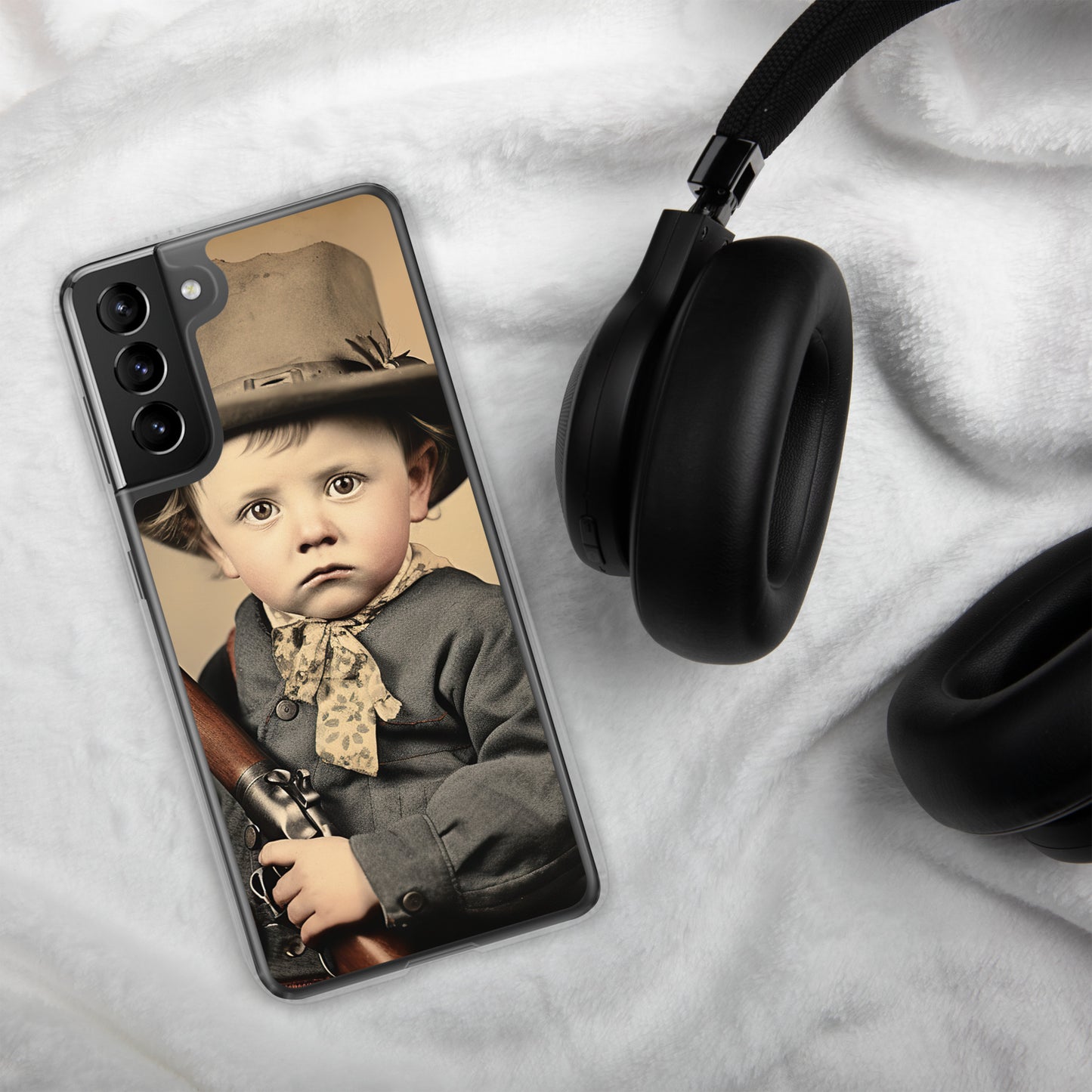 Samsung® Case / Clear Edition / Portrait William 'Billy' Henry III