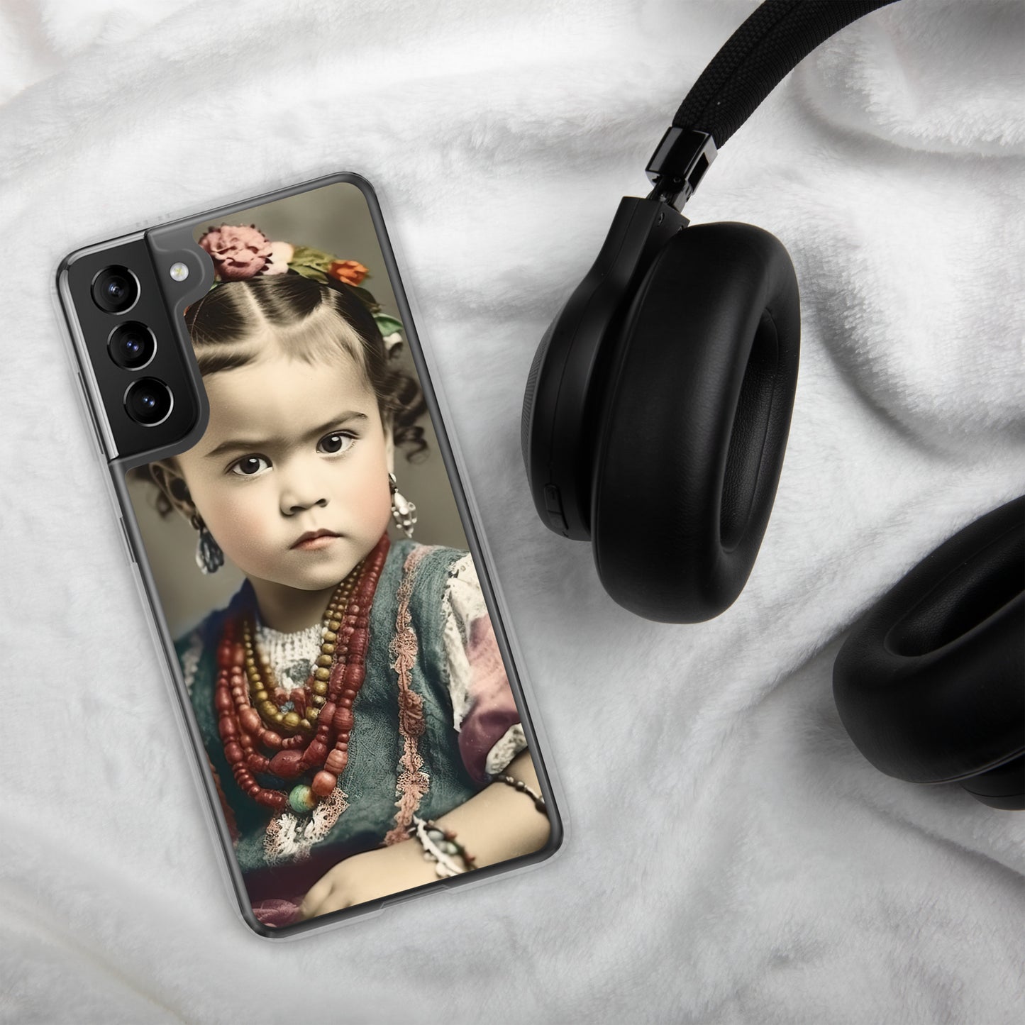 Samsung® Case / Clear Edition / Portrait Magdalena Frida VIII