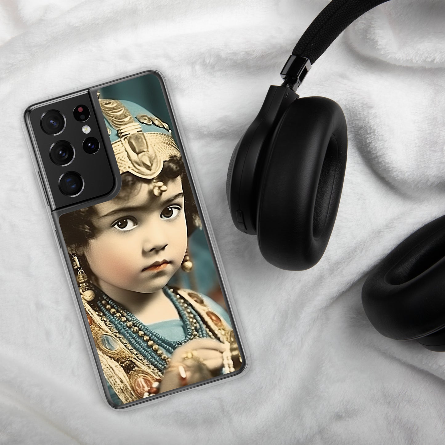 Samsung® Case / Clear Edition / Portrait Cleopatra Philopator II