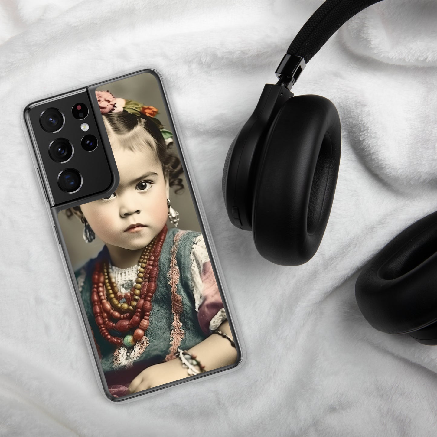 Samsung® Case / Clear Edition / Portrait Magdalena Frida VIII