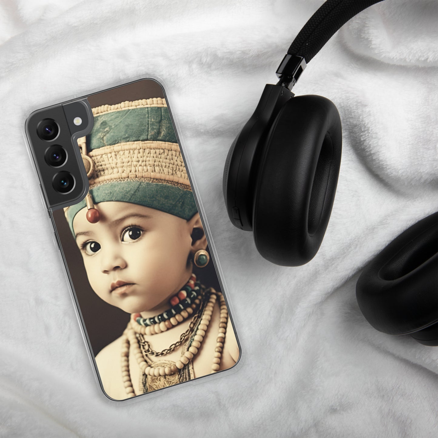 Samsung® Case / Clear Edition / Portrait Nefertiti Neferneferuaten I