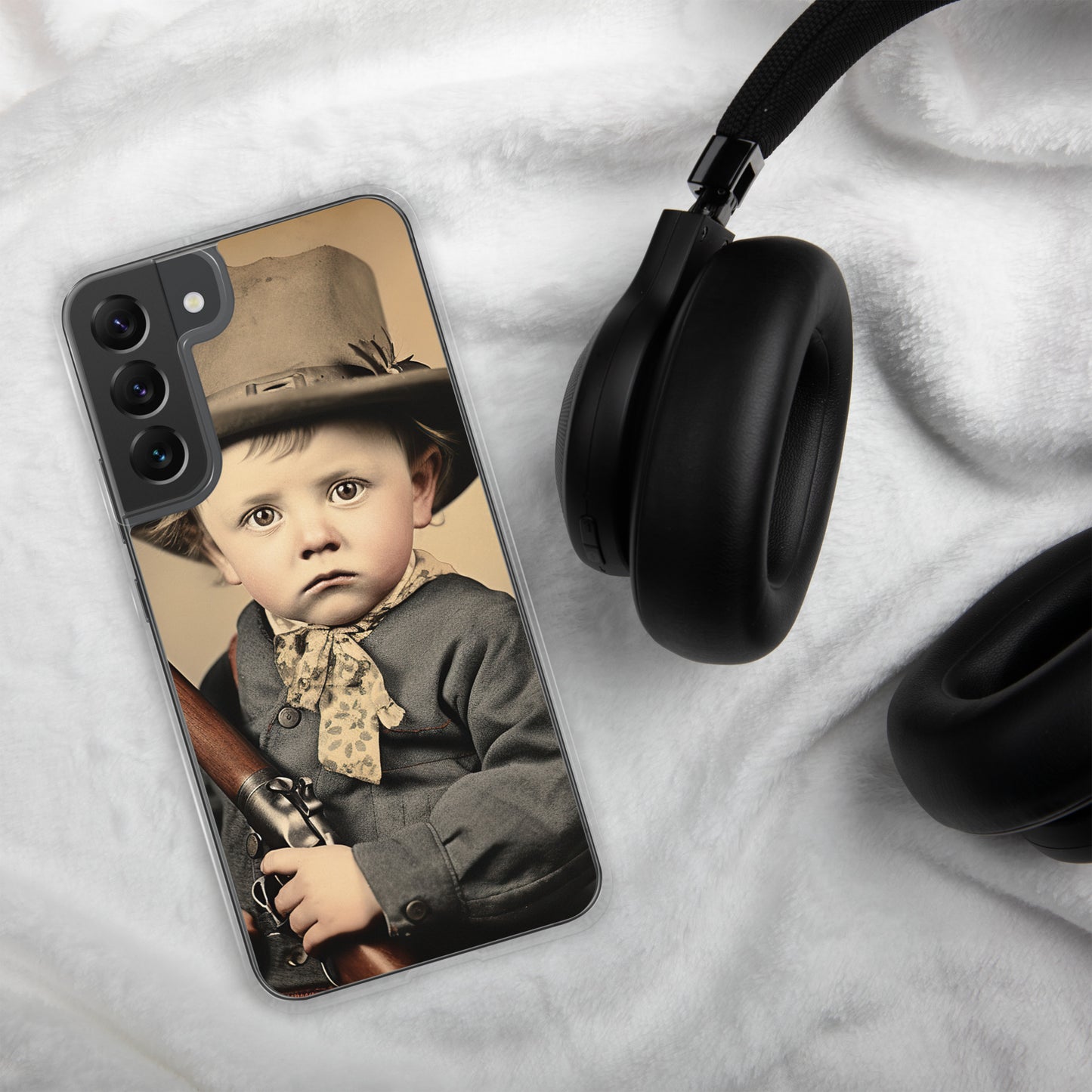 Samsung® Case / Clear Edition / Portrait William 'Billy' Henry III