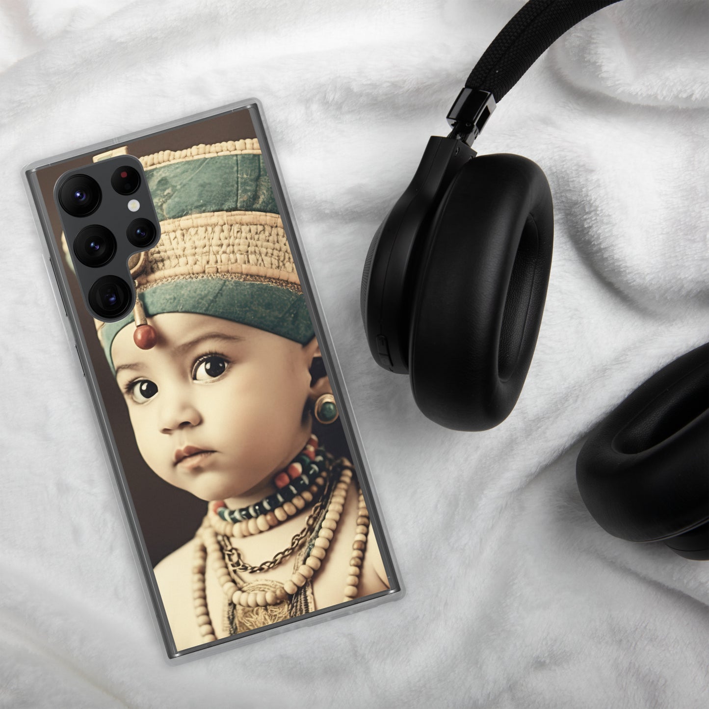 Samsung® Case / Clear Edition / Portrait Nefertiti Neferneferuaten I