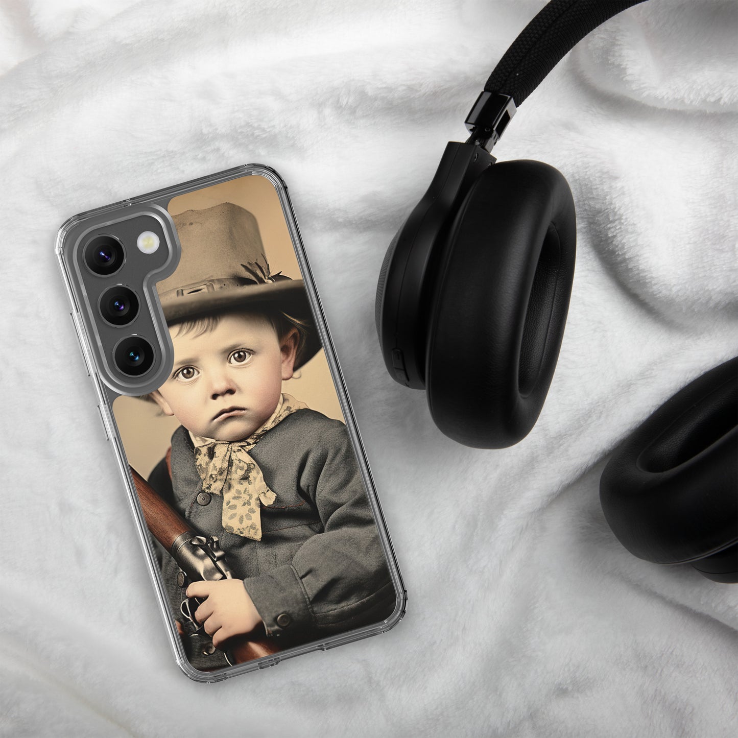 Samsung® Case / Clear Edition / Portrait William 'Billy' Henry III