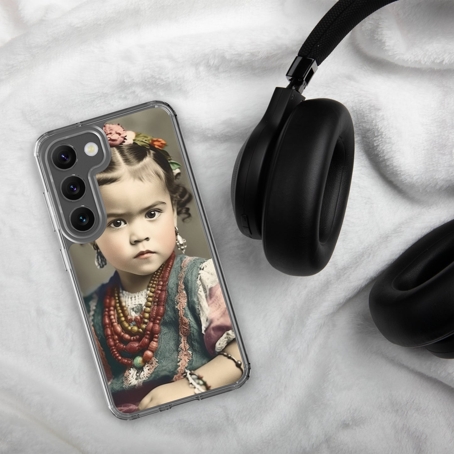 Samsung® Case / Clear Edition / Portrait Magdalena Frida VIII