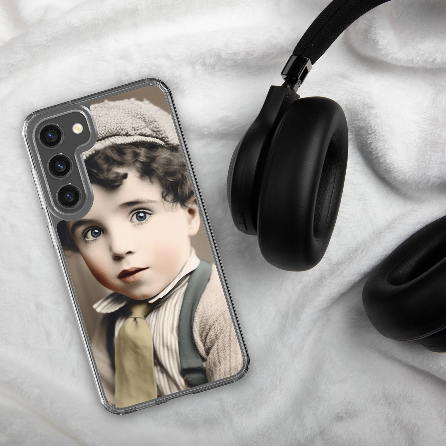 Samsung® Case / Clear Edition / Portrait Charles 'Charlie' Spencer III