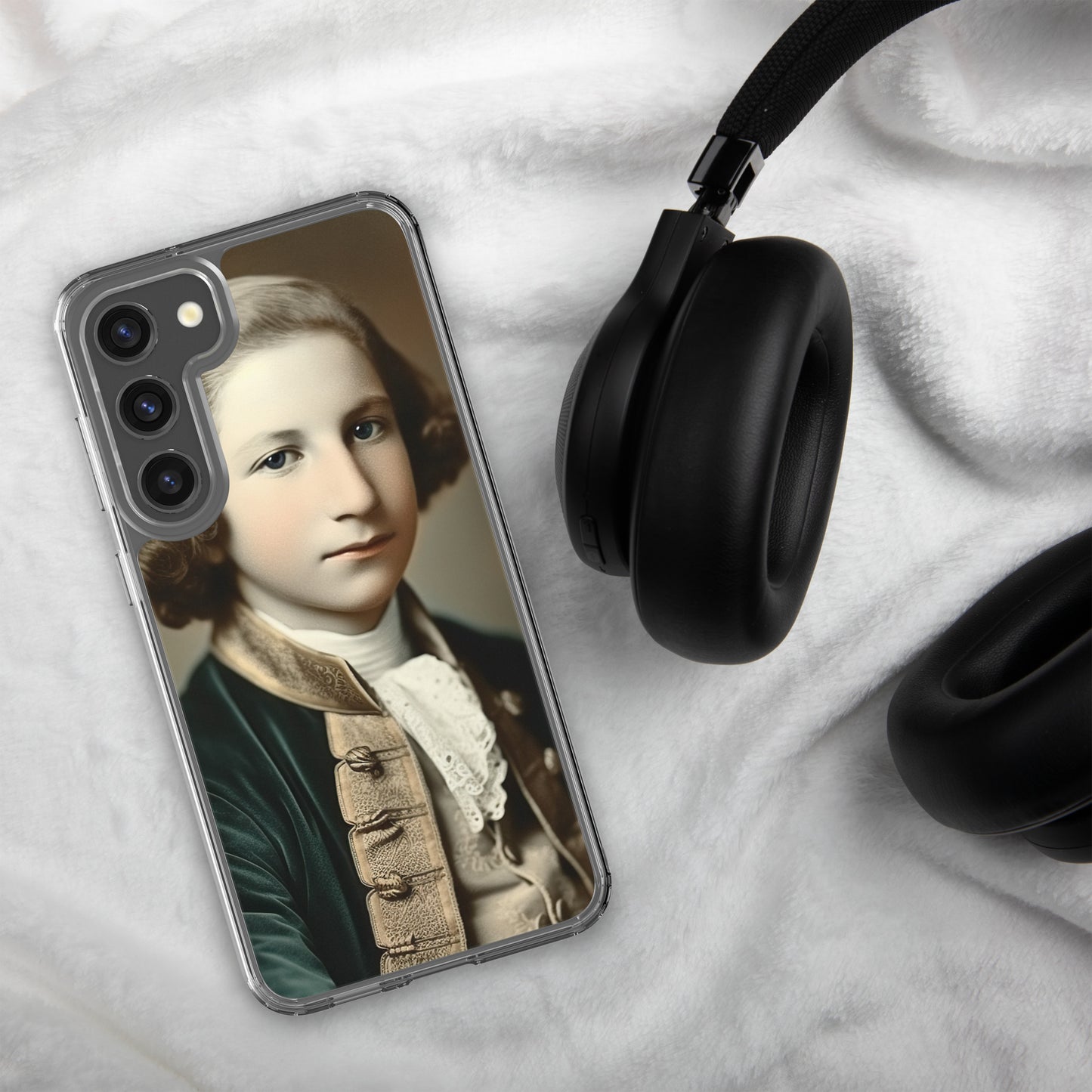 Samsung® Case / Clear Edition / Portrait George Augustine I