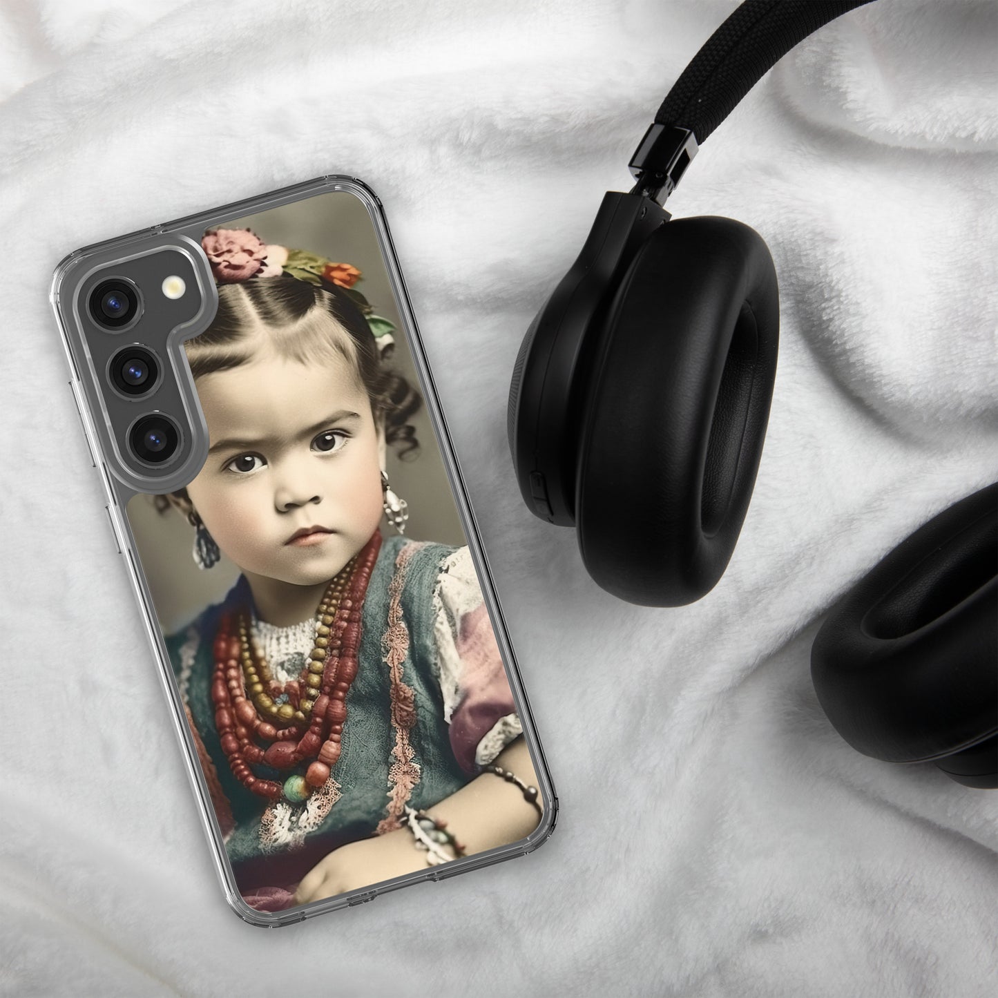 Samsung® Case / Clear Edition / Portrait Magdalena Frida VIII