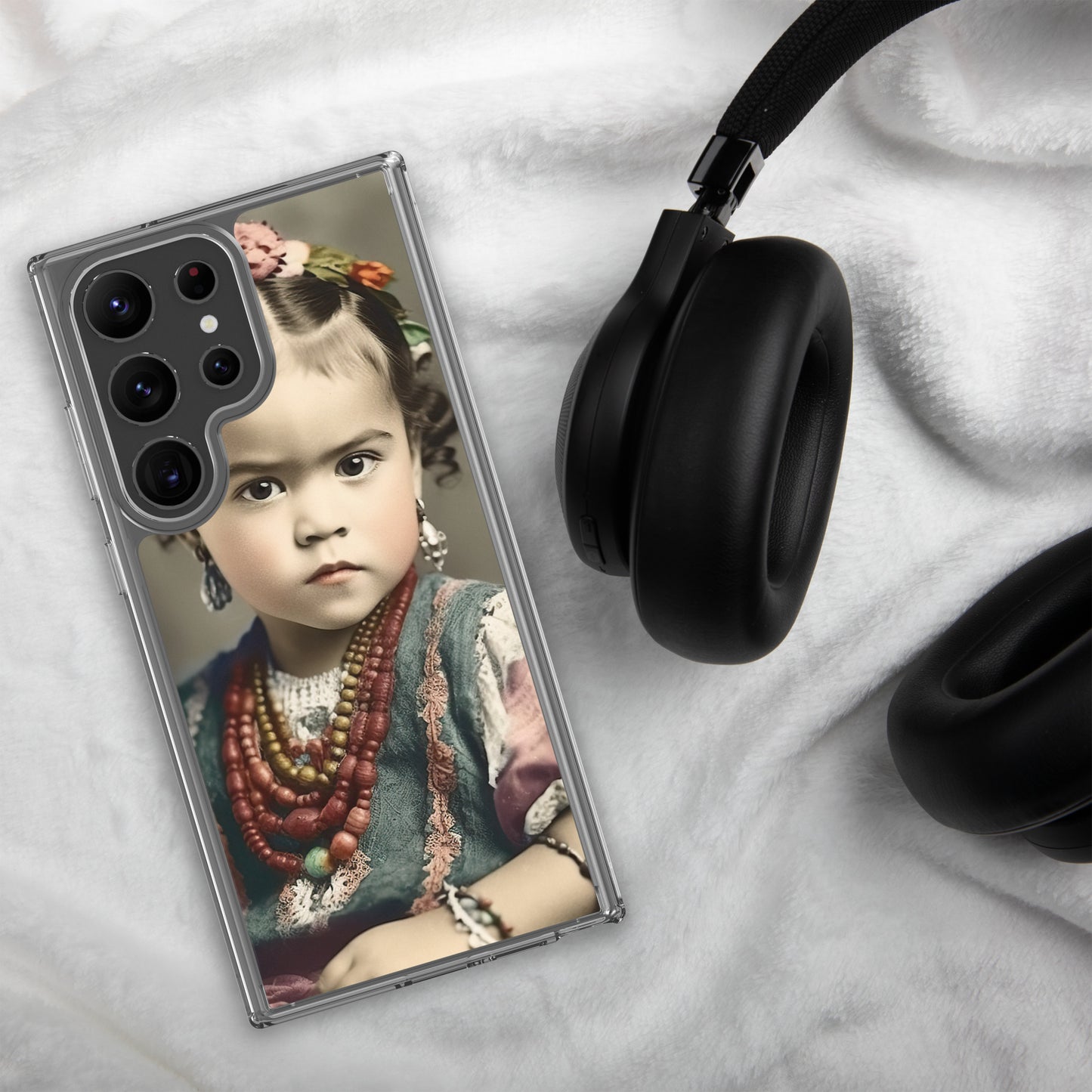 Samsung® Case / Clear Edition / Portrait Magdalena Frida VIII