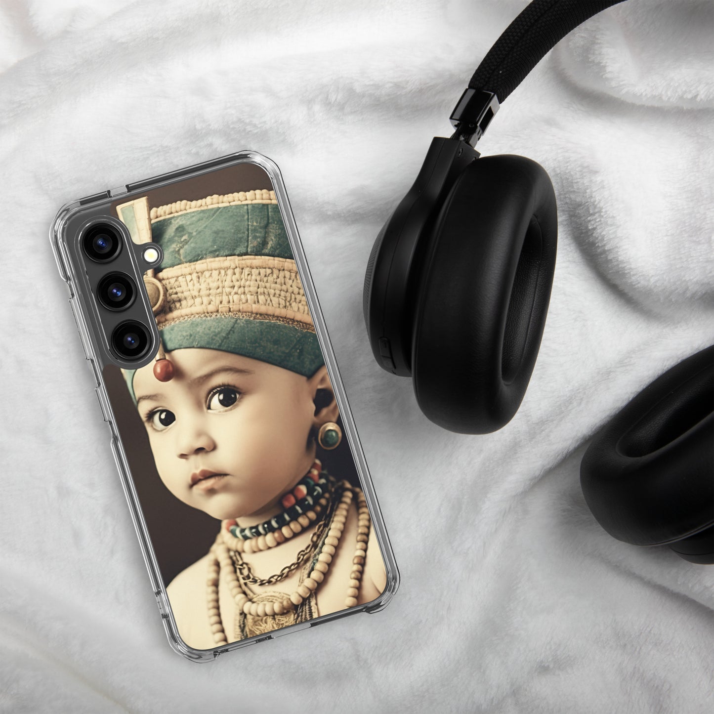 Samsung® Case / Clear Edition / Portrait Nefertiti Neferneferuaten I