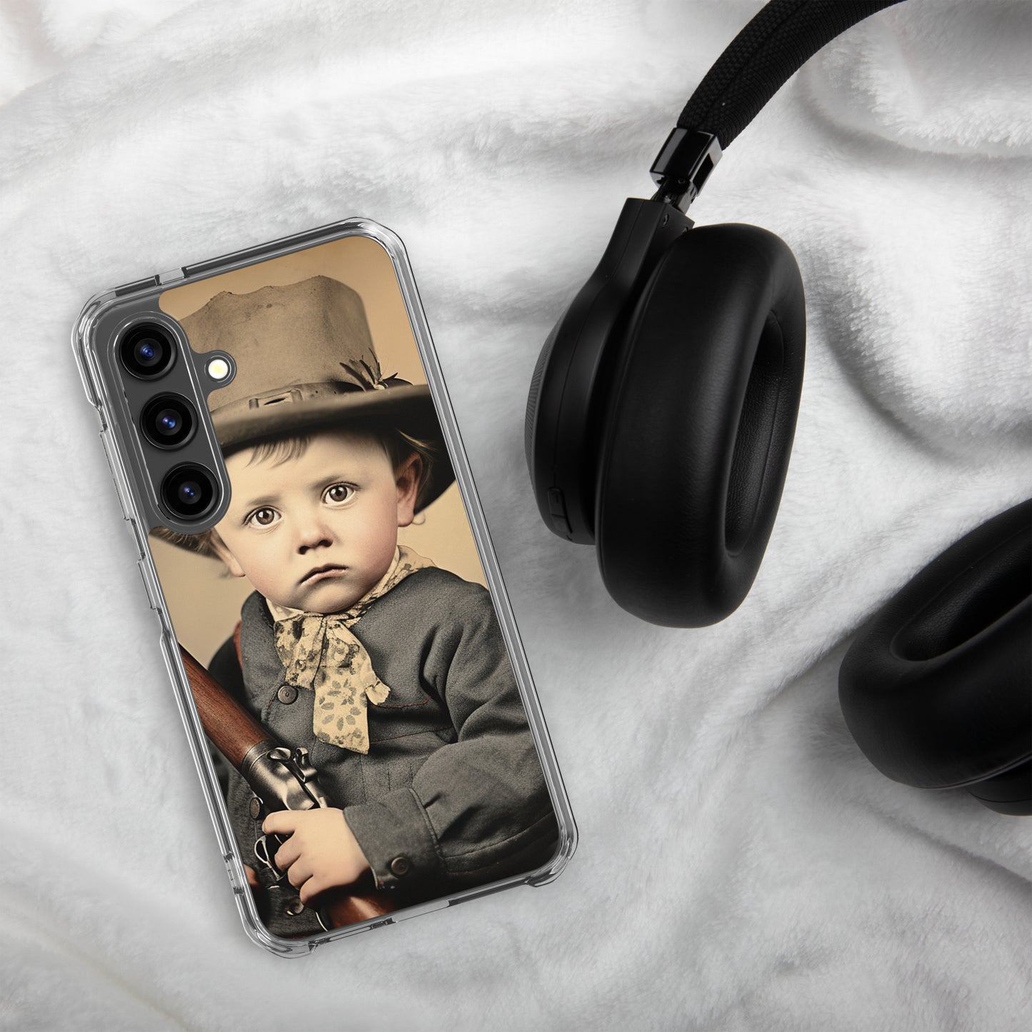 Samsung® Case / Clear Edition / Portrait William 'Billy' Henry III