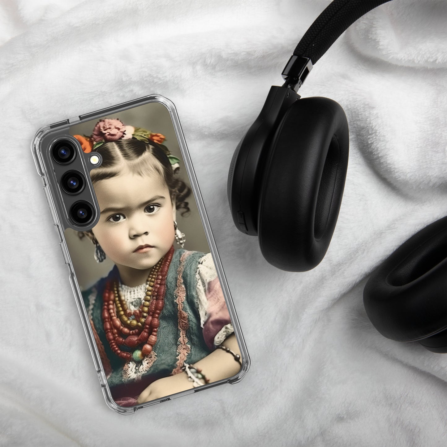 Samsung® Case / Clear Edition / Portrait Magdalena Frida VIII