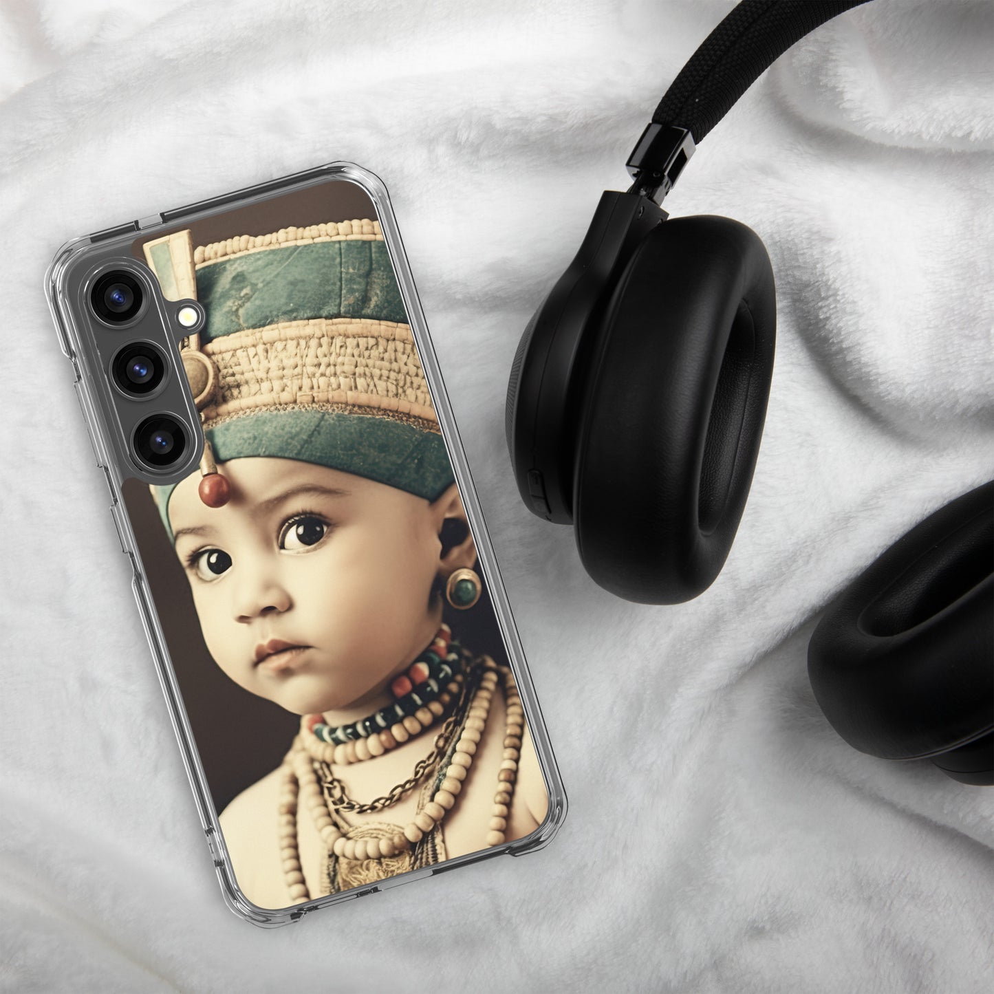 Samsung® Case / Clear Edition / Portrait Nefertiti Neferneferuaten I