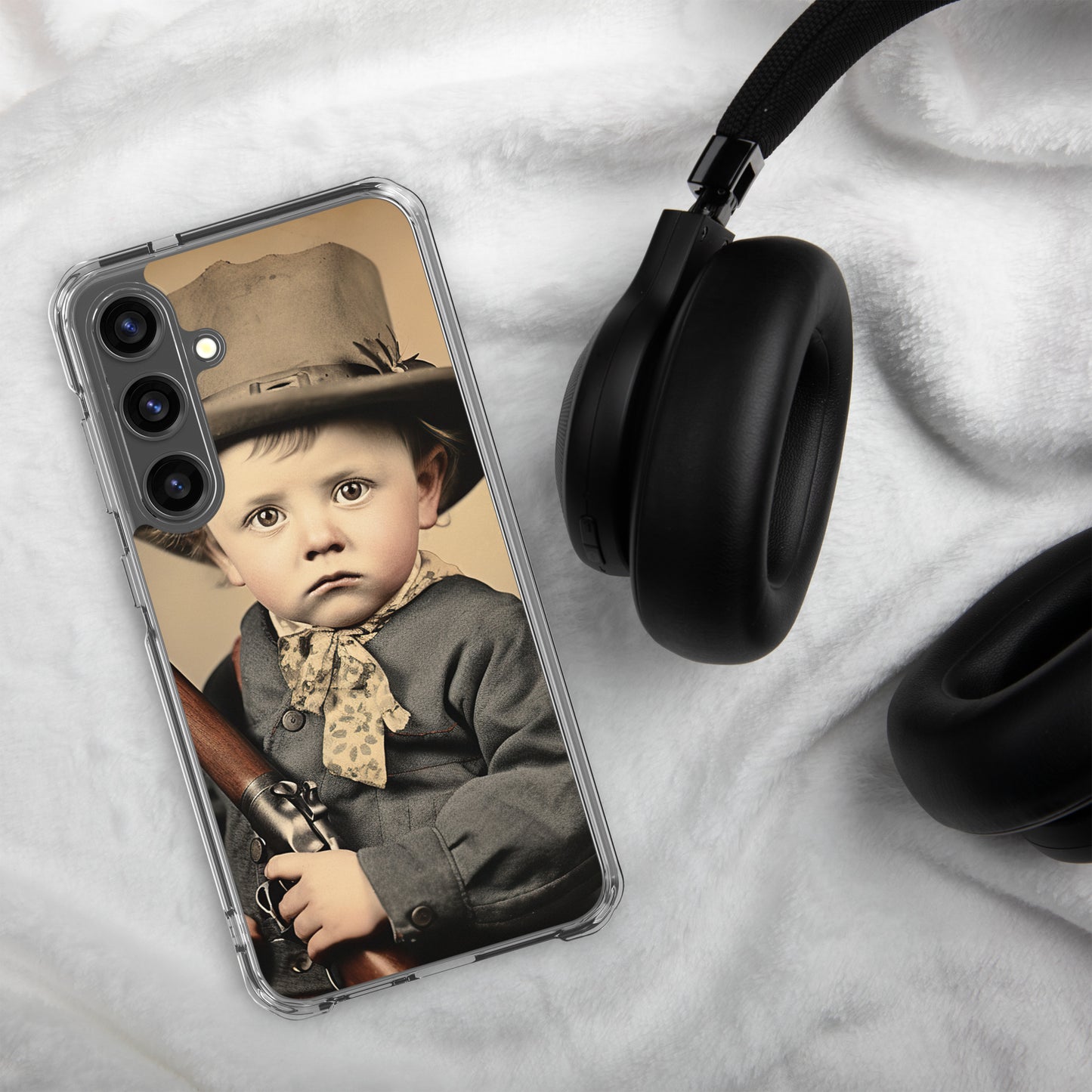 Samsung® Case / Clear Edition / Portrait William 'Billy' Henry III