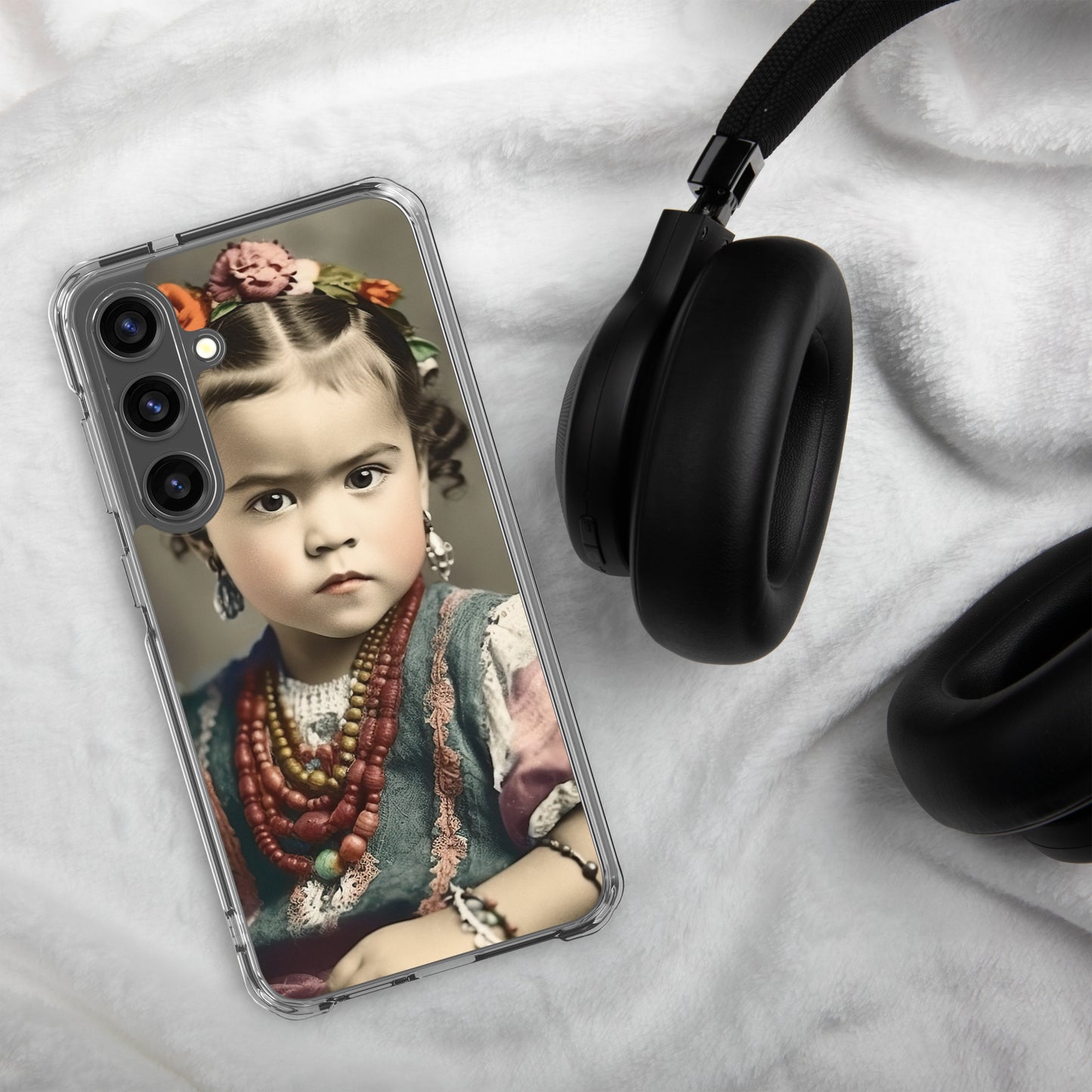 Samsung® Case / Clear Edition / Portrait Magdalena Frida VIII