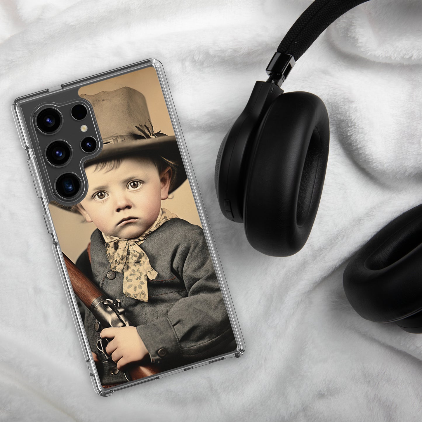 Samsung® Case / Clear Edition / Portrait William 'Billy' Henry III