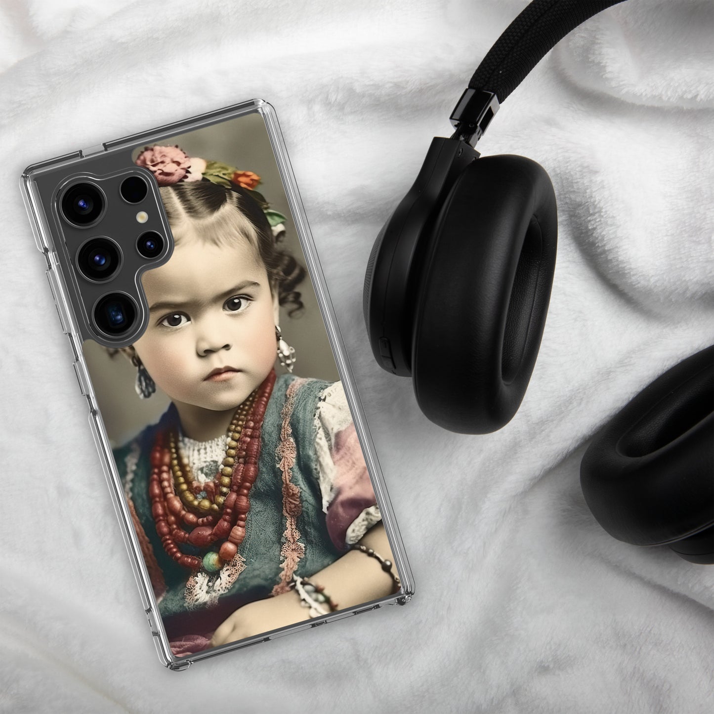 Samsung® Case / Clear Edition / Portrait Magdalena Frida VIII