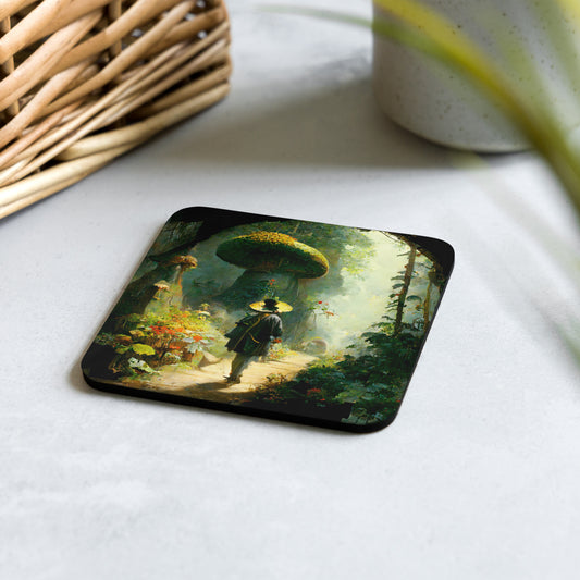 Coaster / 1x Cork / Fairytale Forest #2