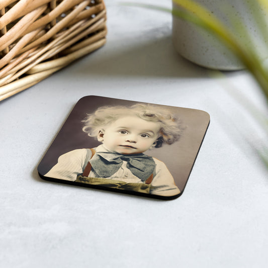 Coaster / 1x Cork / Portrait Albert Hermann II