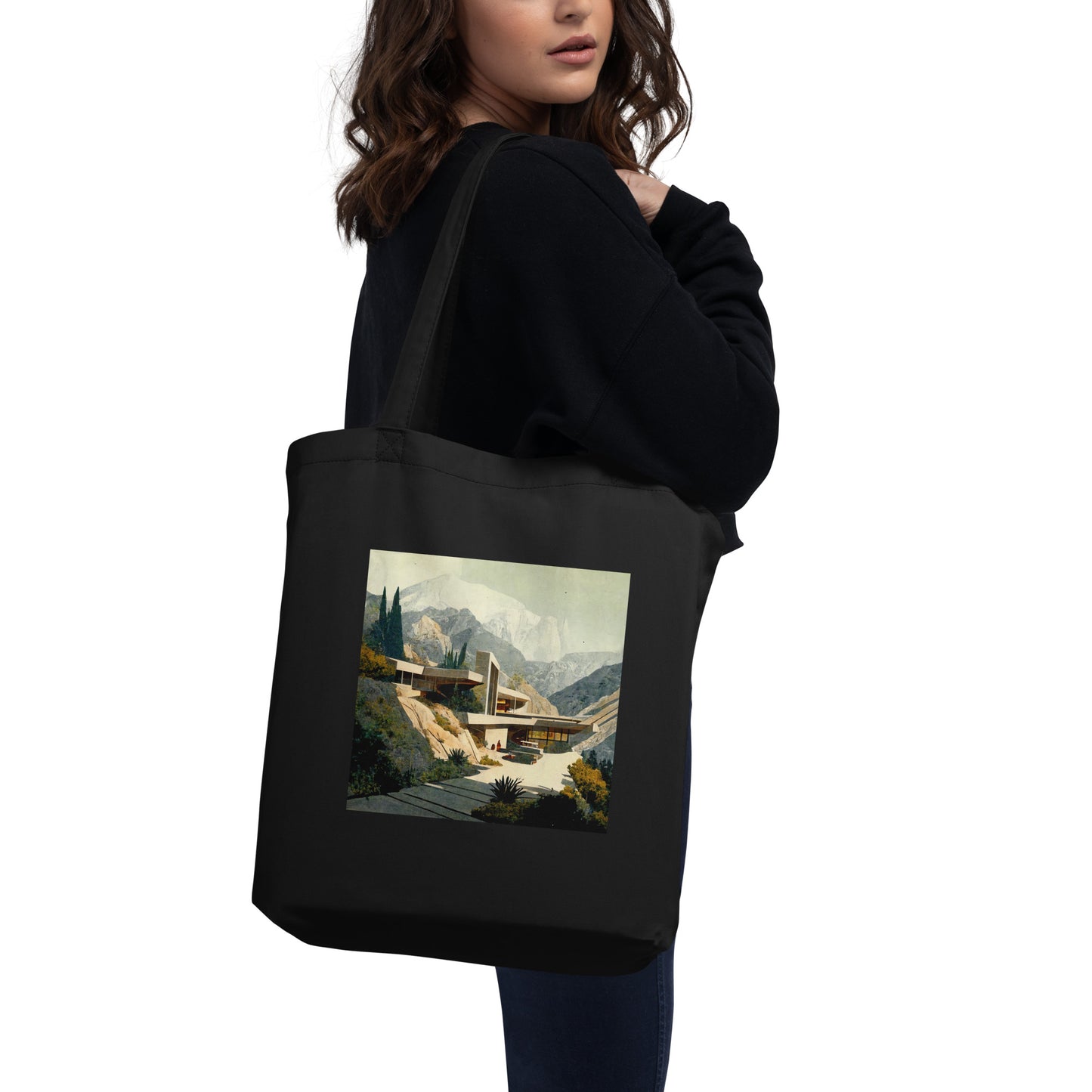 Tote Bag / Organic Cotton Twill / Architecture #1