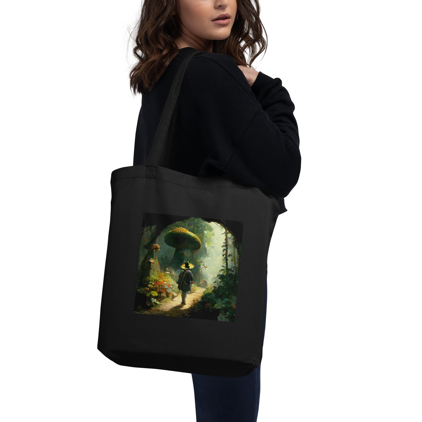 Tote Bag / Organic Cotton Twill / Fairytale Forest #2