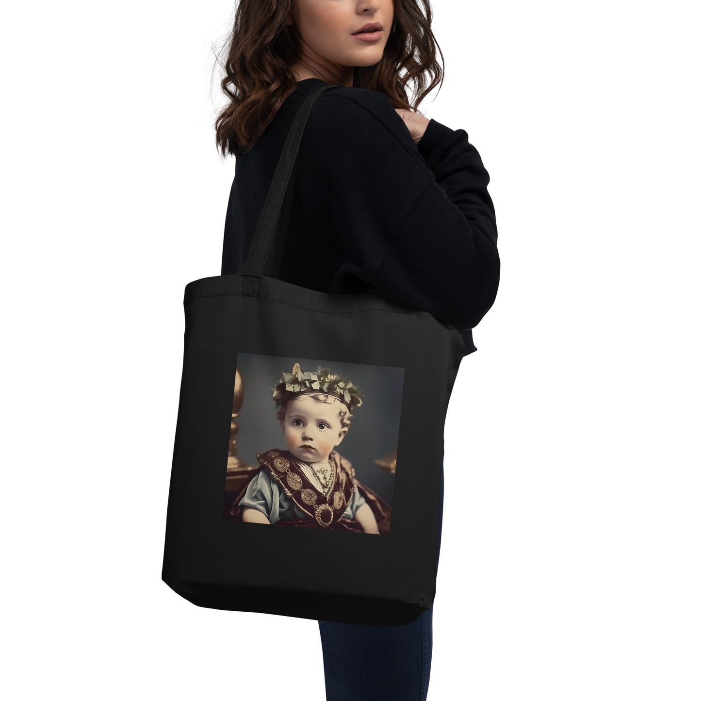 Tote Bag / Organic Cotton Twill / Portrait Gaius Julius I