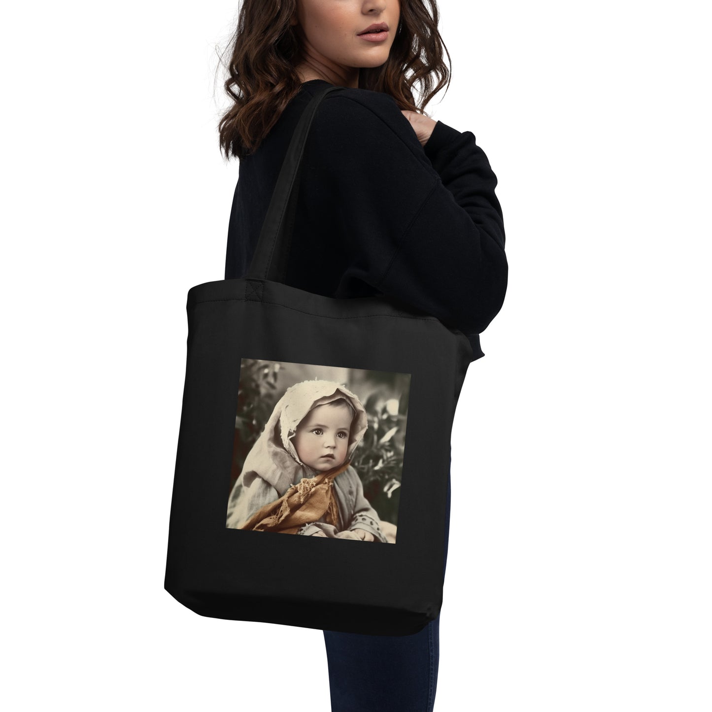 Tote Bag / Organic Cotton Twill / Portrait Jesus Nazareth I