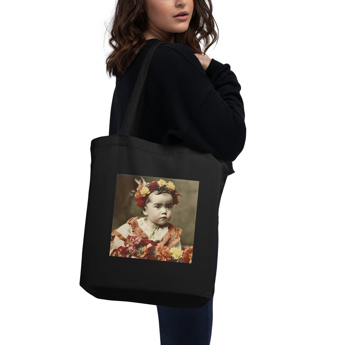 Tote Bag / Organic Cotton Twill / Portrait Magdalena Frida I