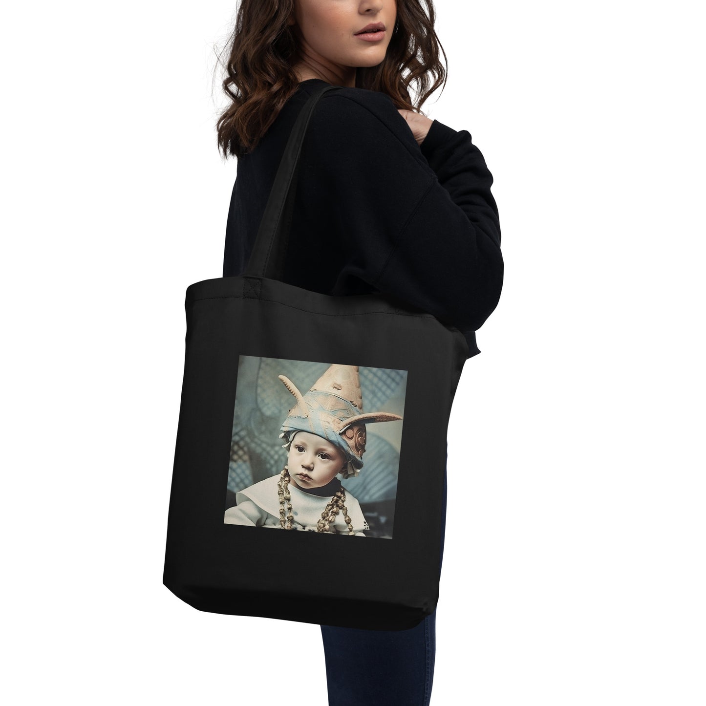 Tote Bag / Organic Cotton Twill / Portrait Akhenaten Amenhotep II