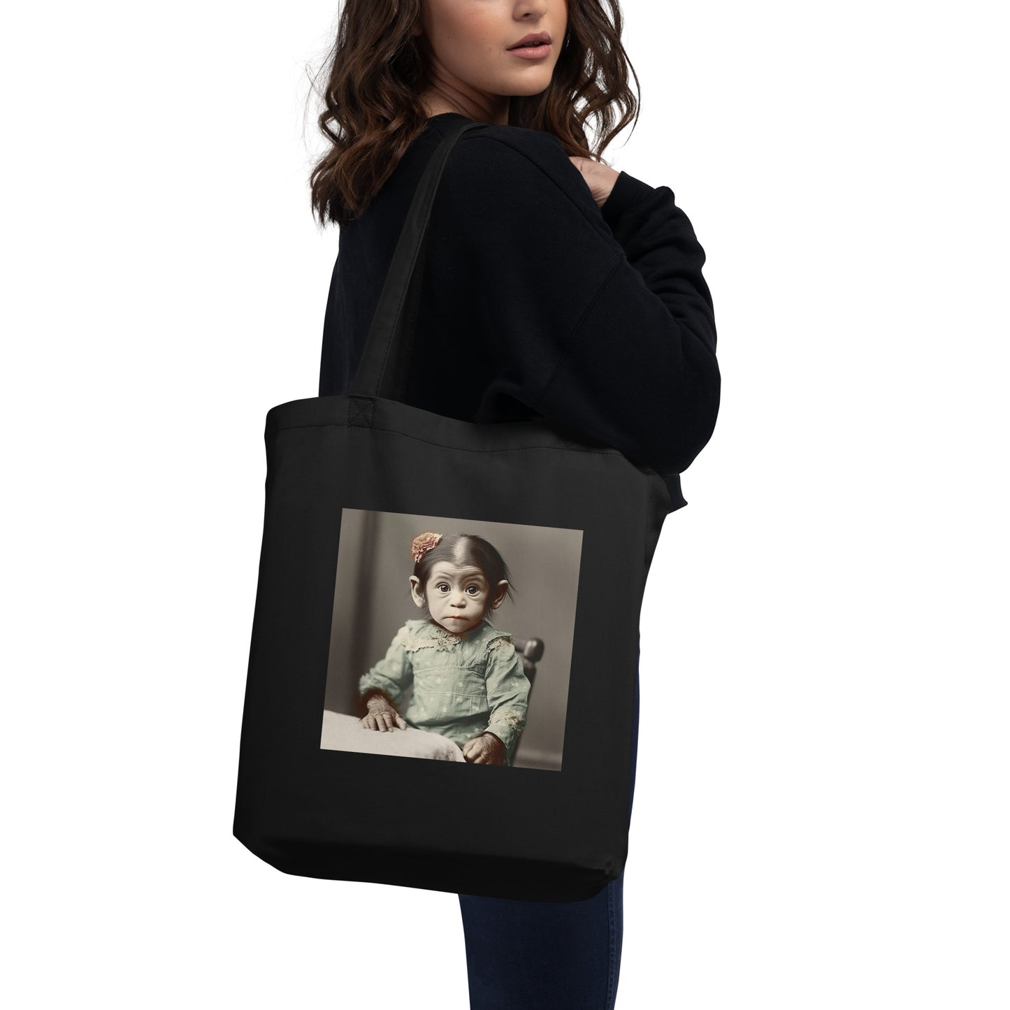 Tote Bag / Organic Cotton Twill / Portrait Lucy Dinkinesh I