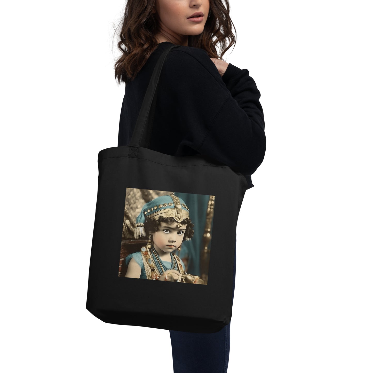 Tote Bag / Organic Cotton Twill / Portrait Cleopatra Philopator II