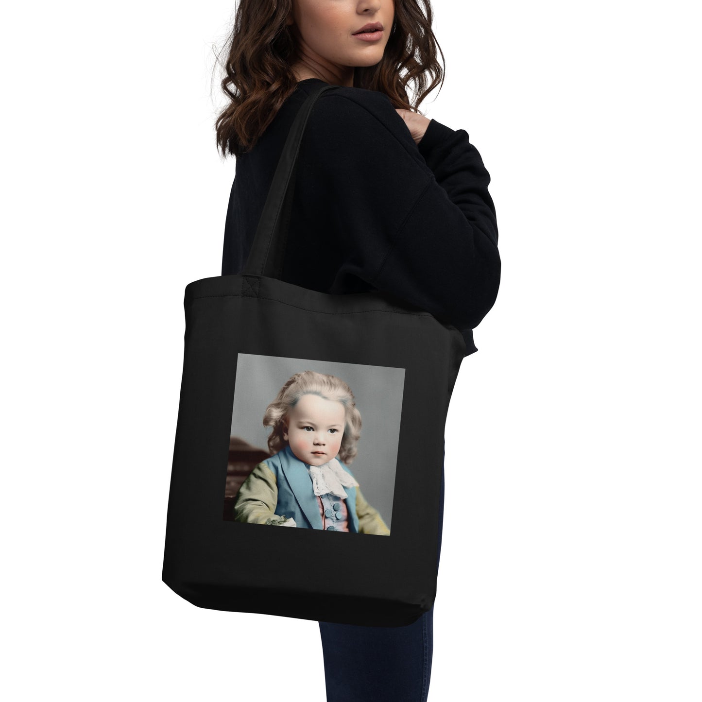 Tote Bag / Organic Cotton Twill / Portrait Johann Sebastian V