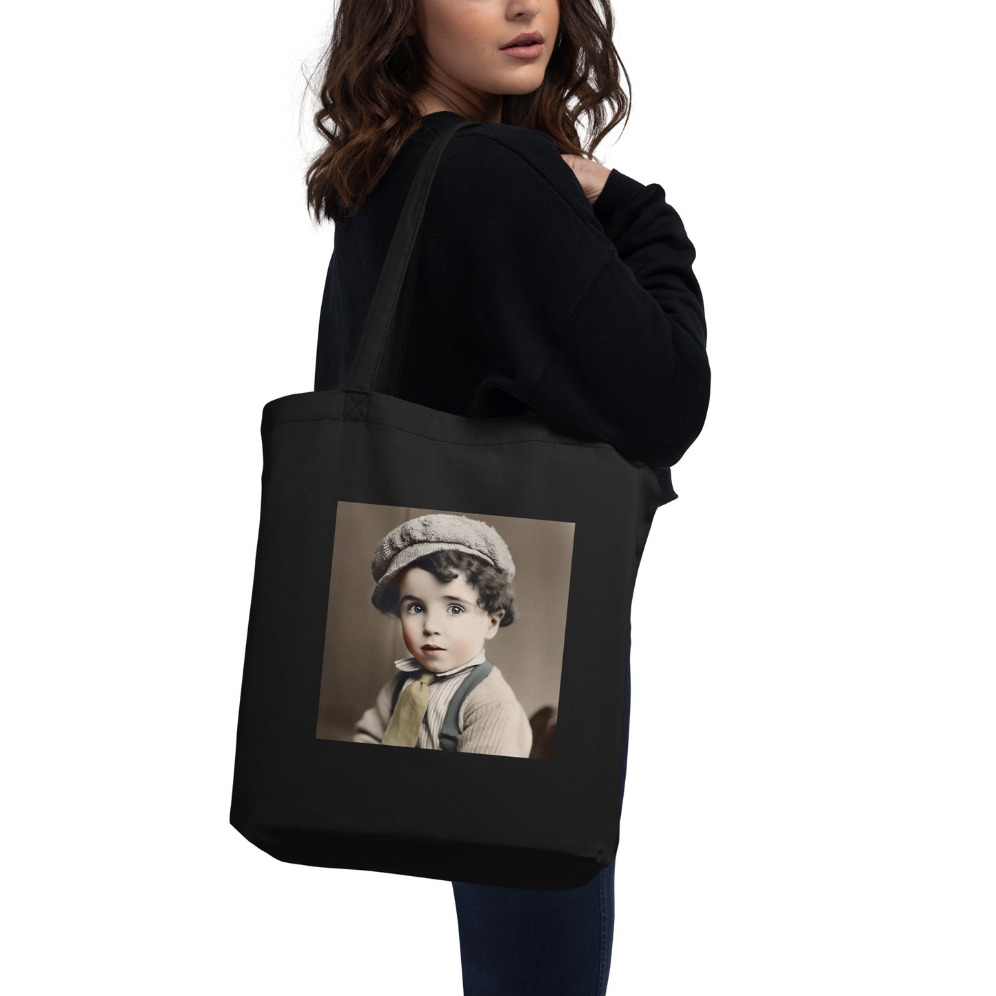 Tote Bag / Organic Cotton Twill / Portrait Charles 'Charlie' Spencer III