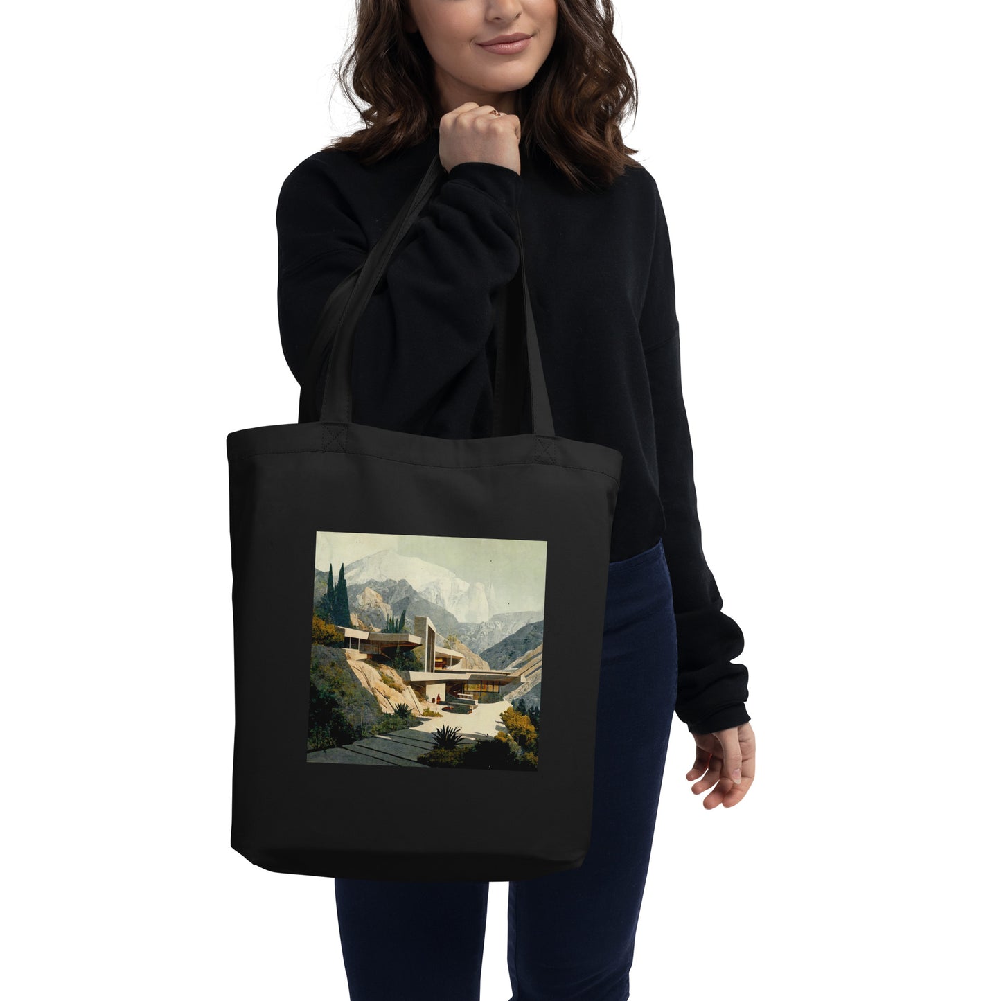 Tote Bag / Organic Cotton Twill / Architecture #1