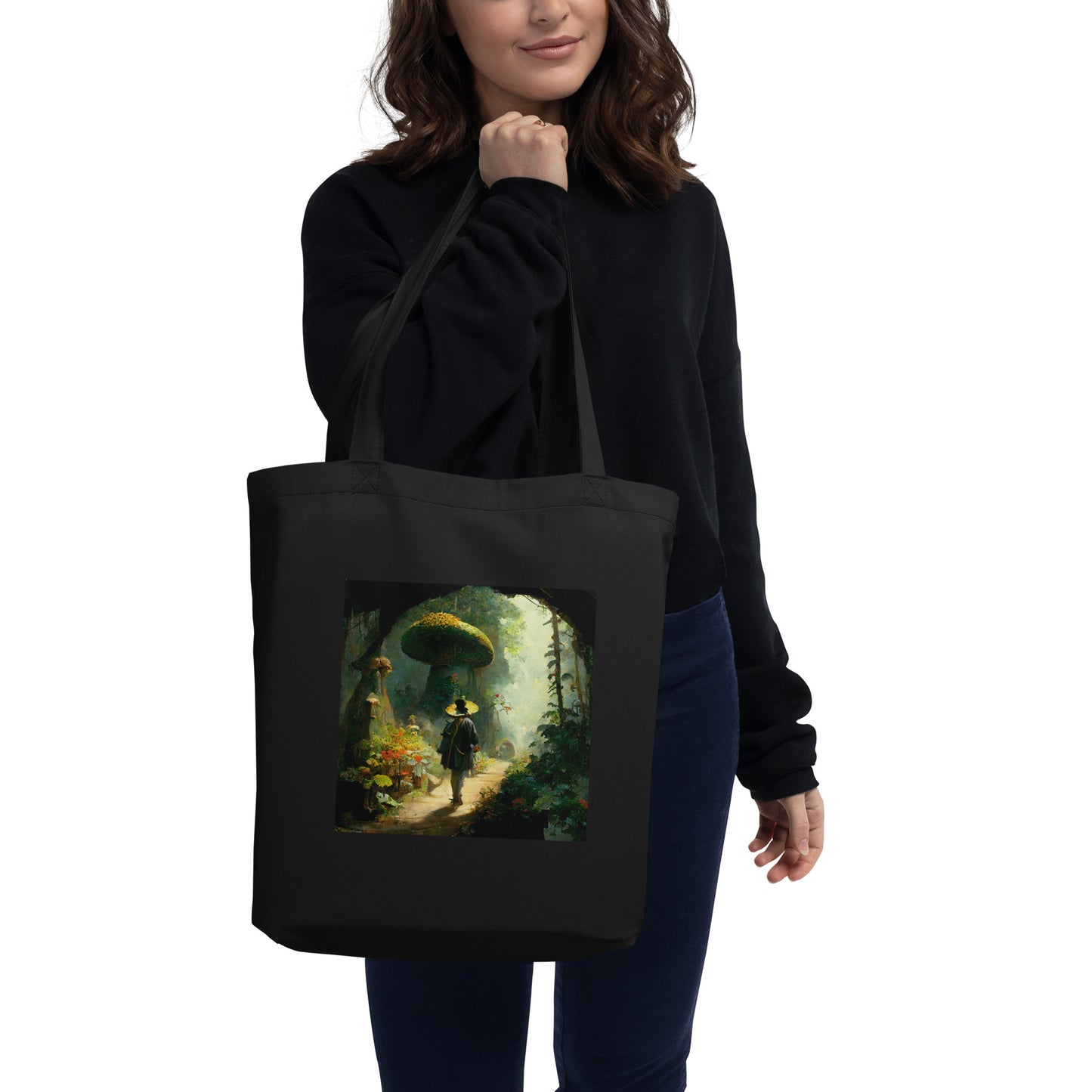 Tote Bag / Organic Cotton Twill / Fairytale Forest #2